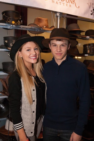 Gavin Macintosh and Brooke Sorenson American Hat Makers The Fosters
