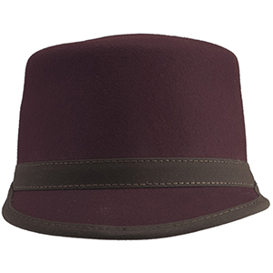 No matter your destination, this hat – just like its namesake - can be counted on to make sure your outfit is on time and on point. Whether you are looking to dress up a casual, everyday ensemble or want to bring your suit up to first class, the Conductor will get you there. With lush felt and stylish leather finishing, this hat makes sure you travel in style.
